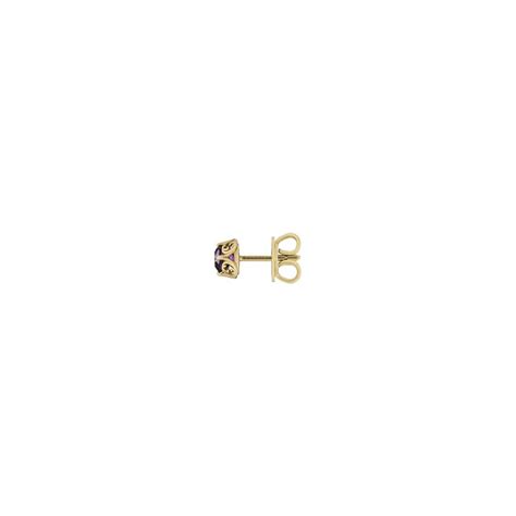 gucci interlocking g earring|gucci 18k amethyst earrings.